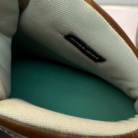 Rockport Mens Size 12 Boots Brown Leather Waterproof Hydro Shield Ankle EU 46.5 - Picture 9 of 12